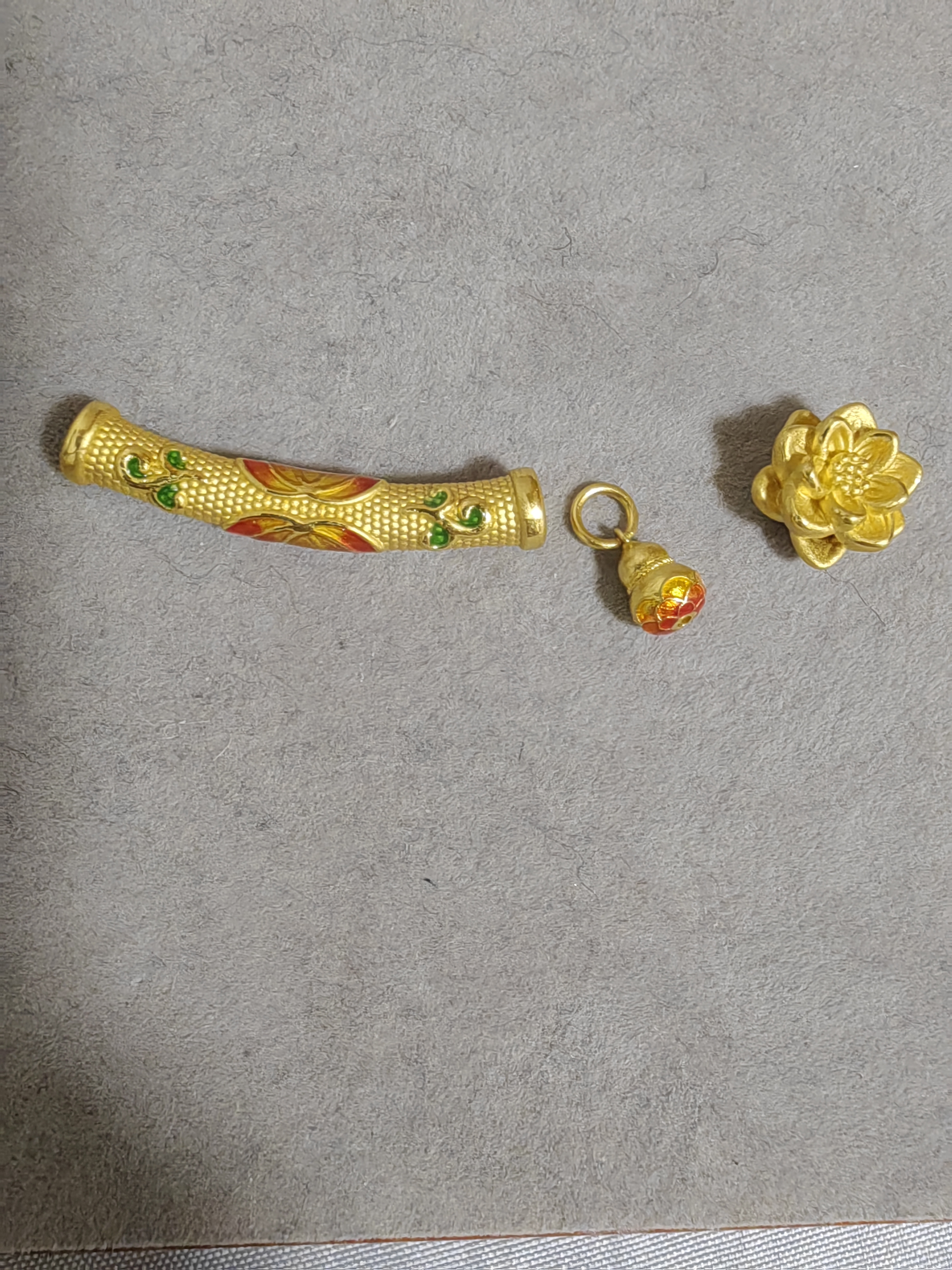 胖福饰品足金配饰