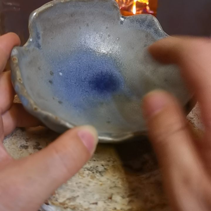 盘手工高温原矿窑变