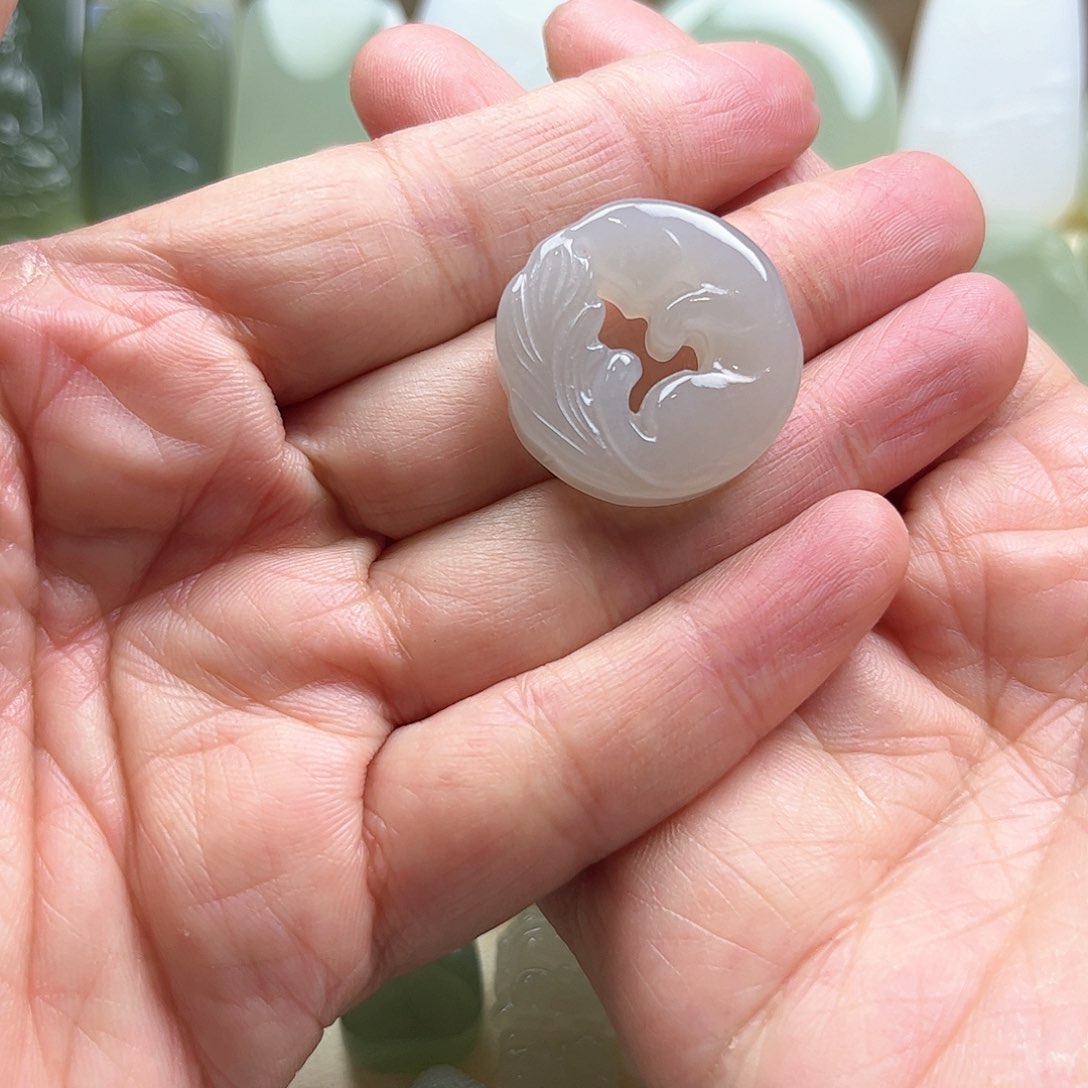 和田玉挂件未镶嵌