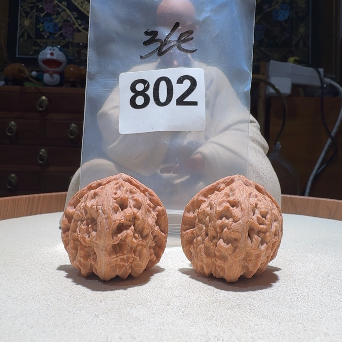 吊坠文玩核桃白狮子