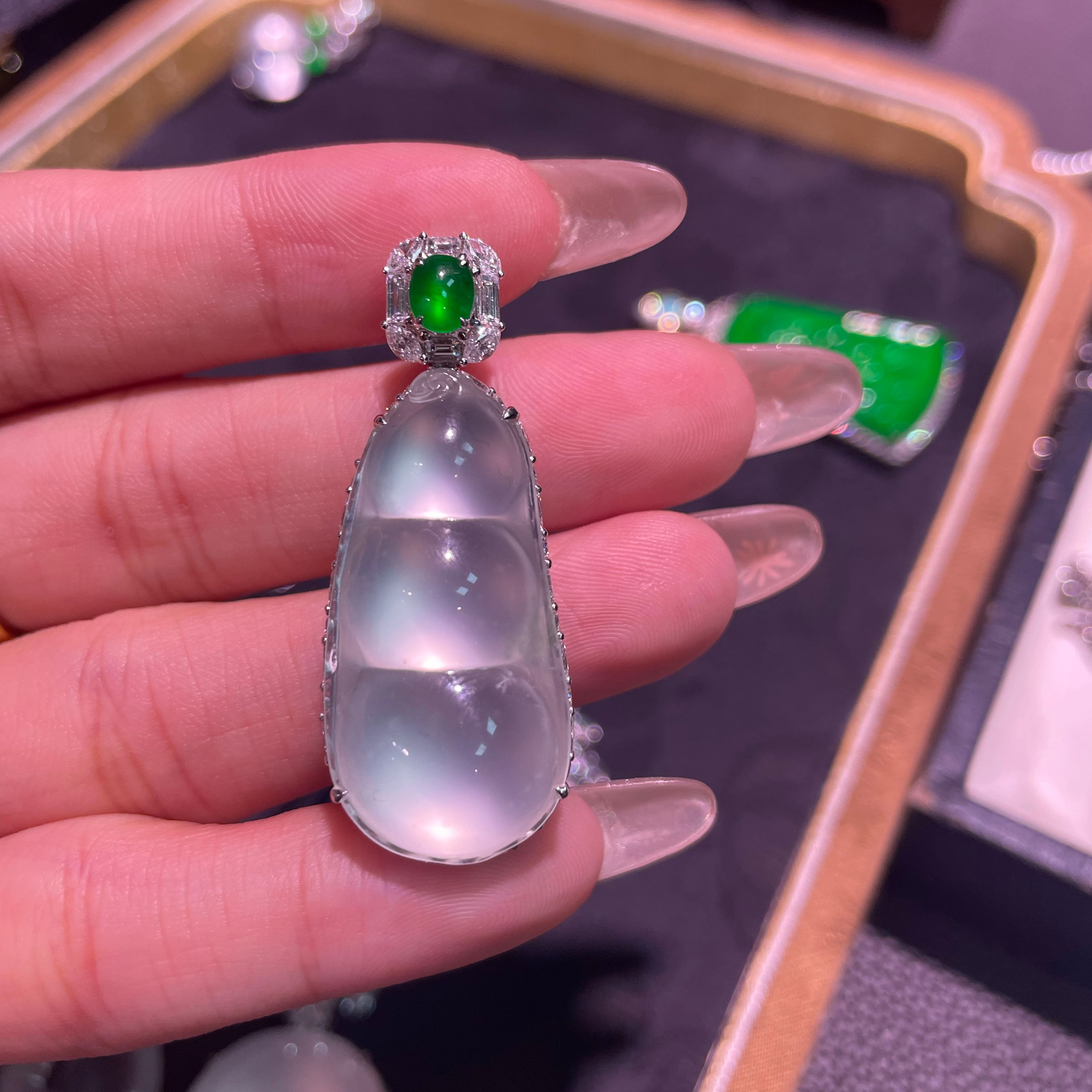 天然缅甸A货翡翠-商品展示链接-拿图后台私问价-勿拍