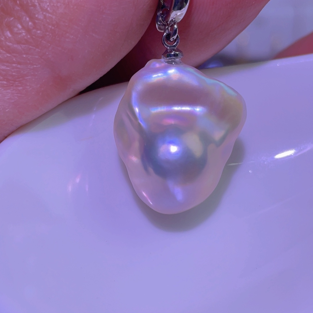未镶嵌淡水珍珠天然淡水珍珠吊坠