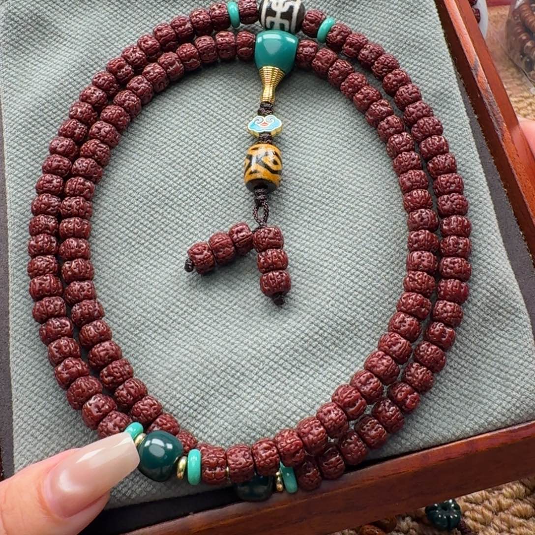 金刚菩提吊坠盘龙