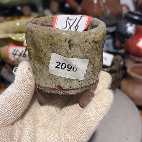 粗陶花盆手工花盆