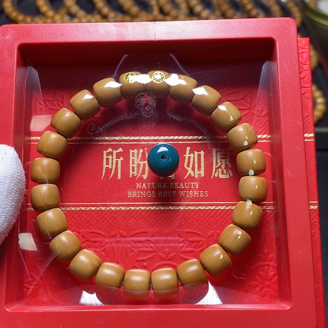 猴头核桃手串18k手工柔光问道老邢 10左右 全品 50号