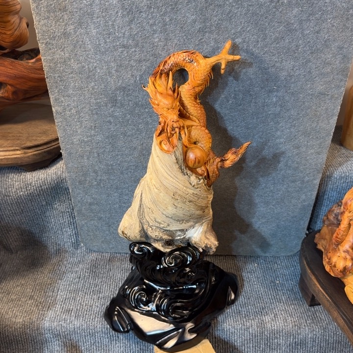 孤**浪崖柏摆件手把件等