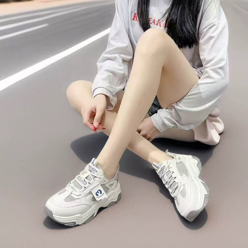娜娜家3013新款时尚百搭老爹鞋