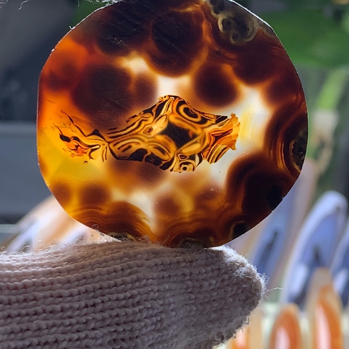 未镶嵌玛瑙/玉髓珠宝半成品168