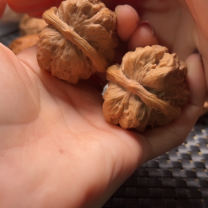 文玩核桃把件40蛤蟆头