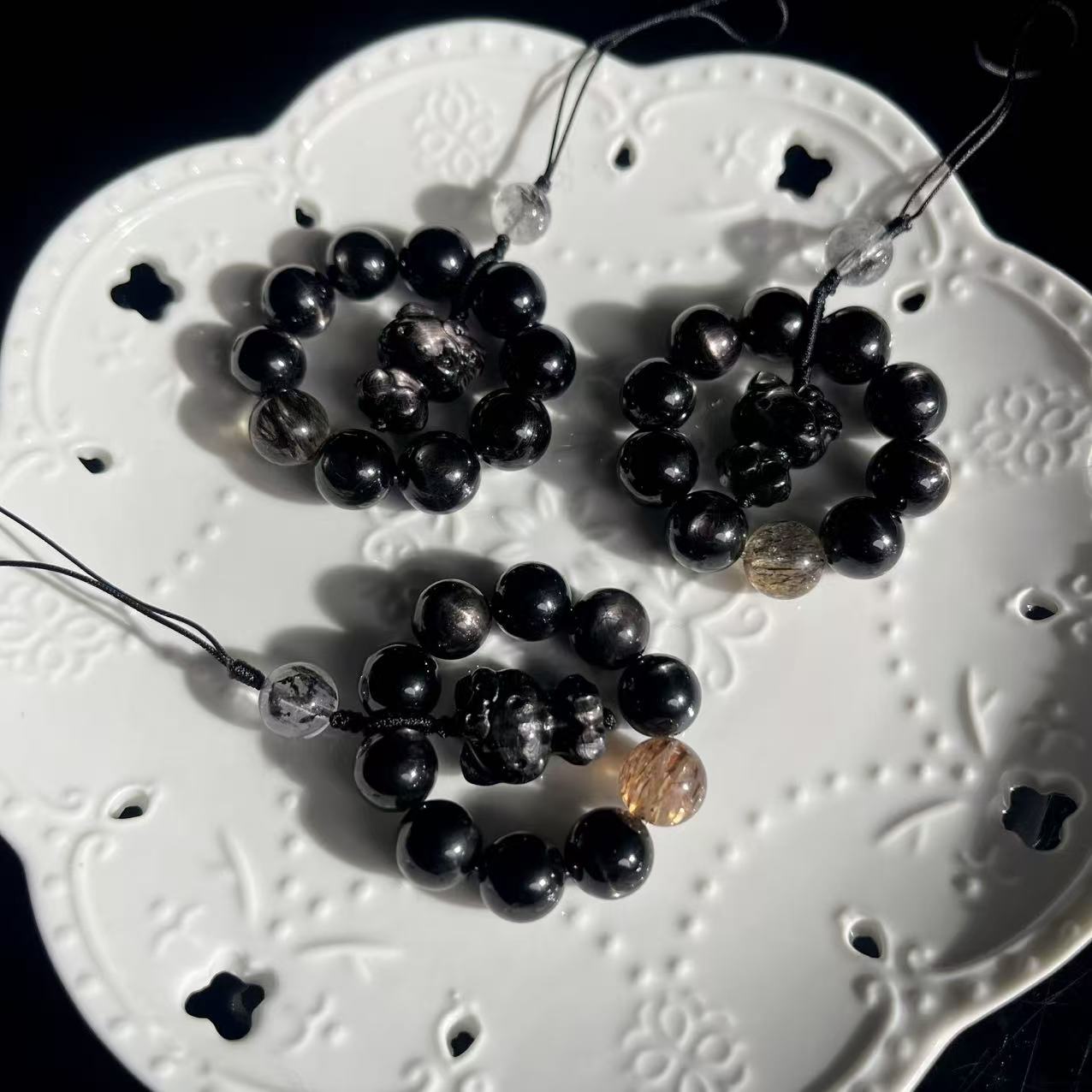 【大鱼甄选】金运石DIY手机挂SJ245多样性发其一百搭饰品