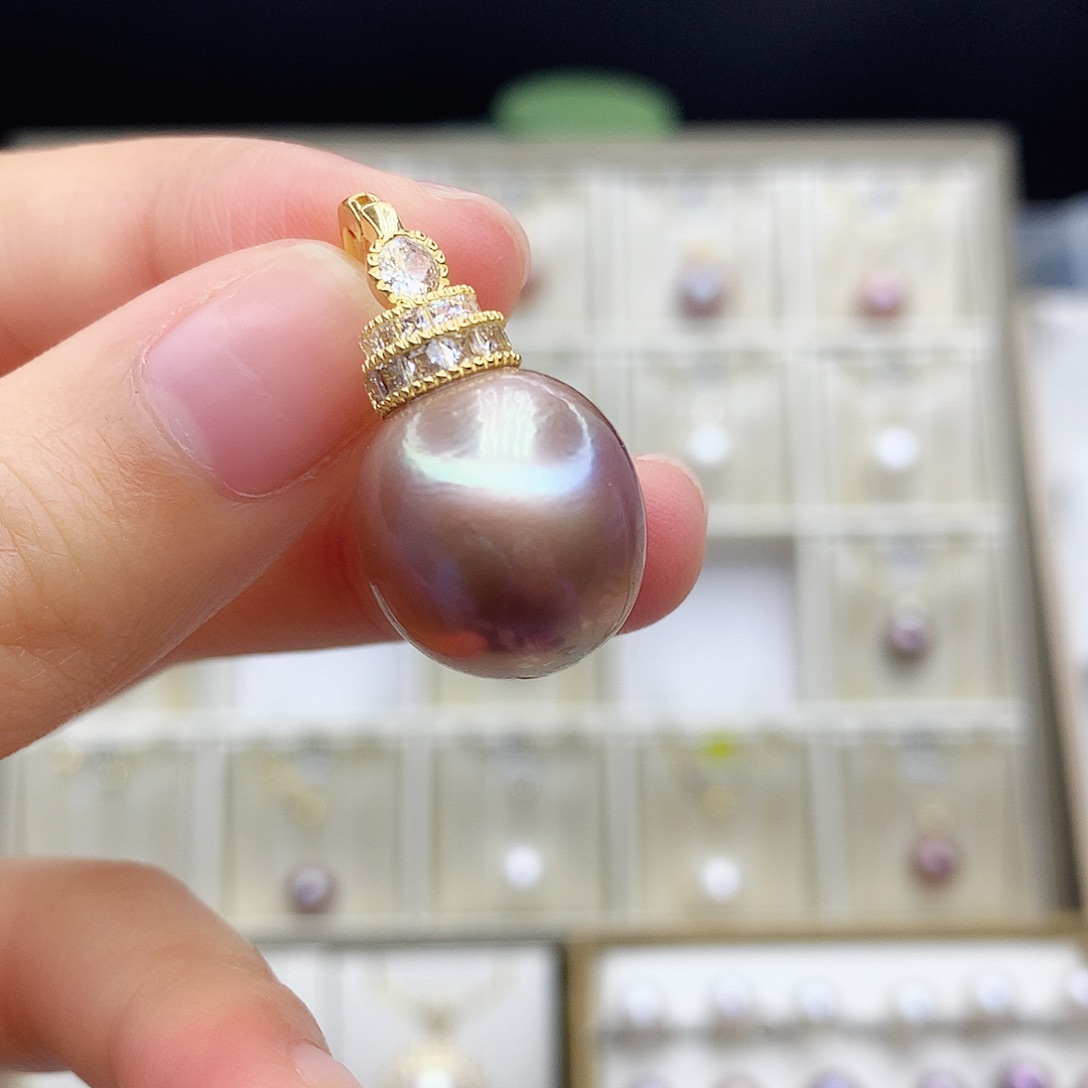 淡水珍珠颈饰合金