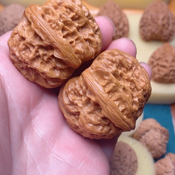 把件文玩核桃44粗筋野驴