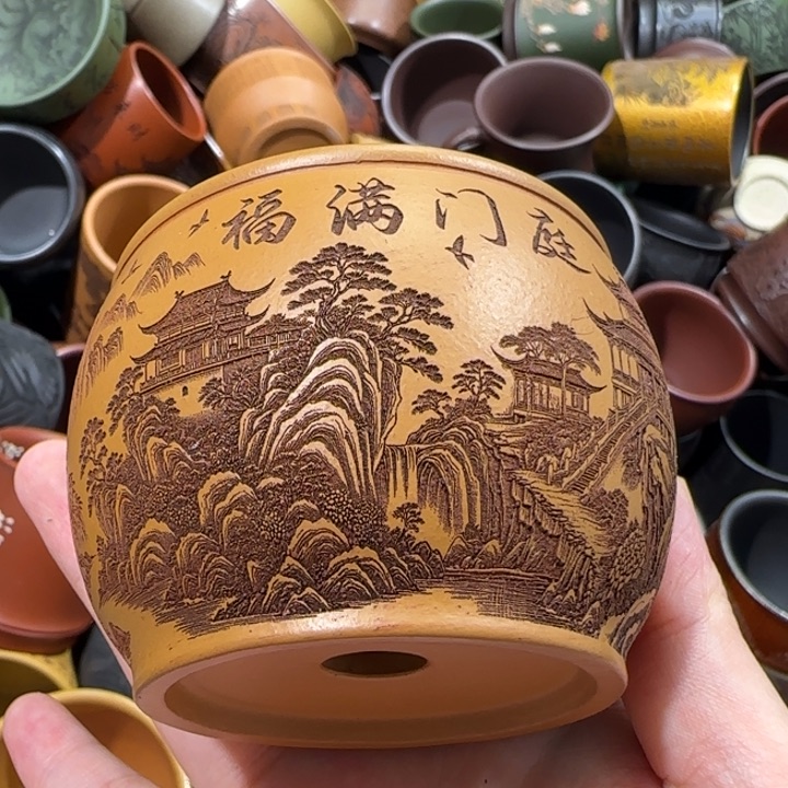 茶杯紫砂全手工紫砂