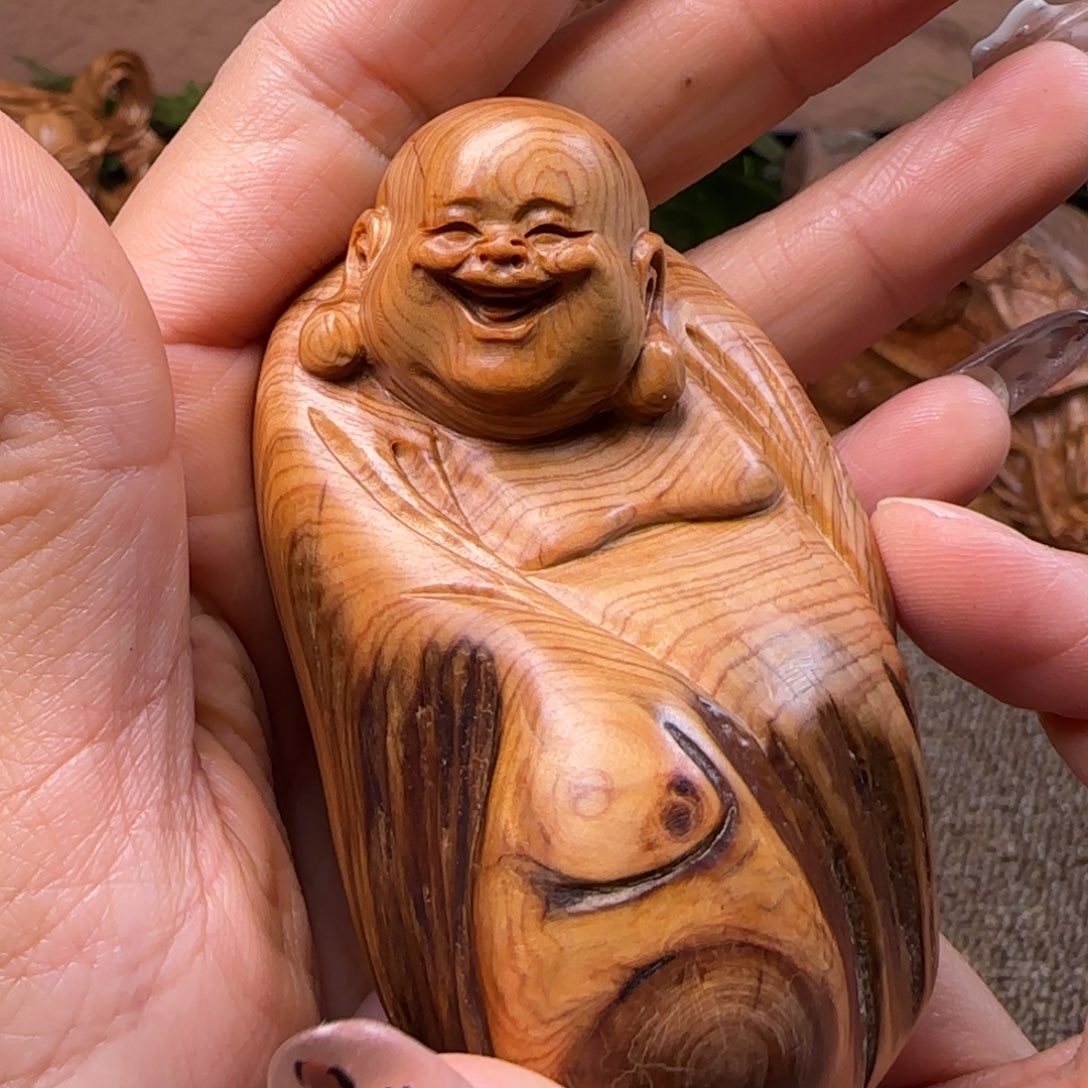 崖柏太行崖柏手把件355