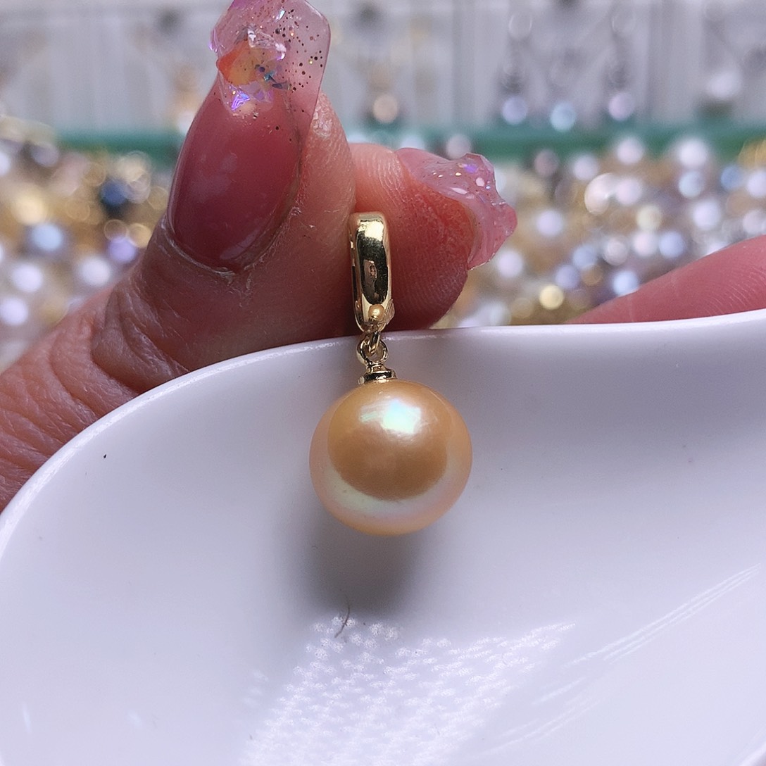 淡水珍珠颈饰合金