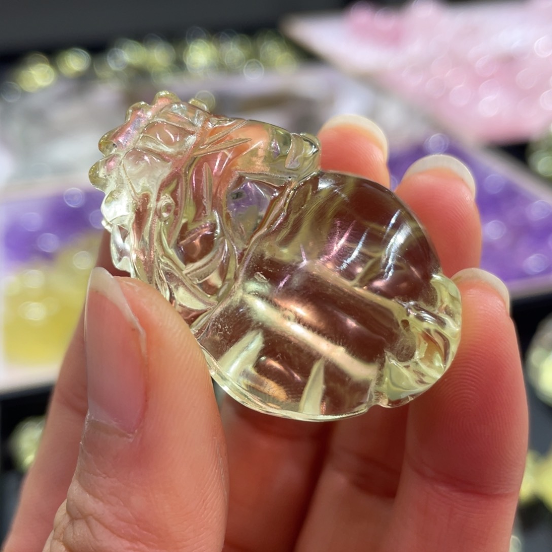 水晶摆件貔貅未镶嵌