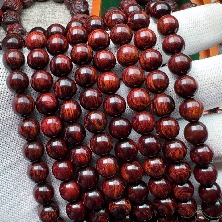 木海南红降黑金0.8圆珠单圈福利