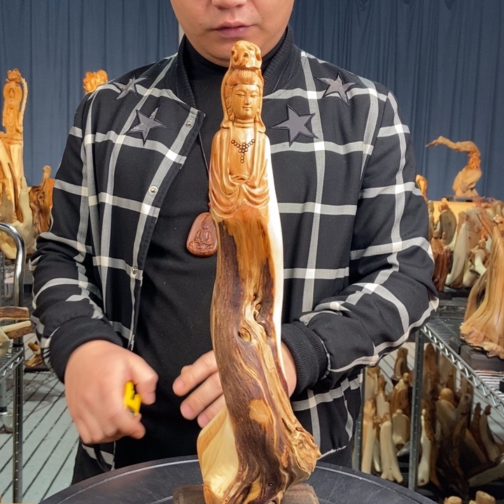 柏木（崖柏）随型摆件
