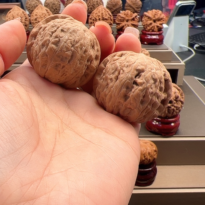 把件文玩核桃39 铁锤 a-002