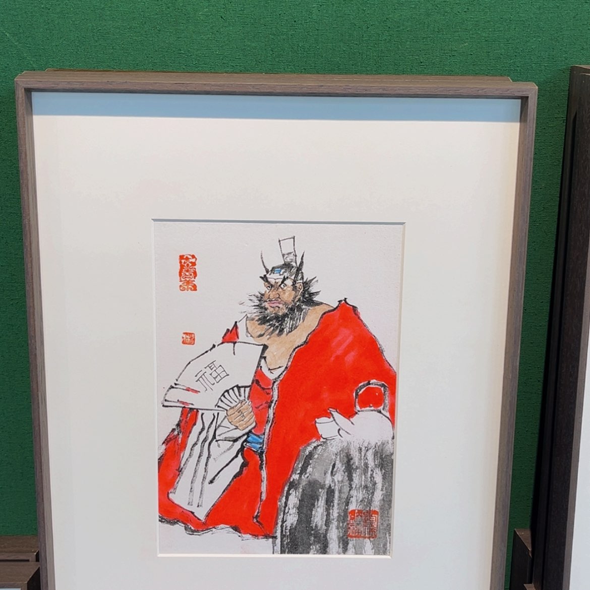 【闪购商品】国画张彬带框精装裱