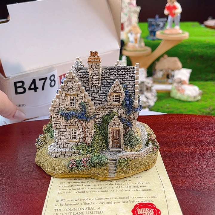 紫砂茶宠小房子微缩景观