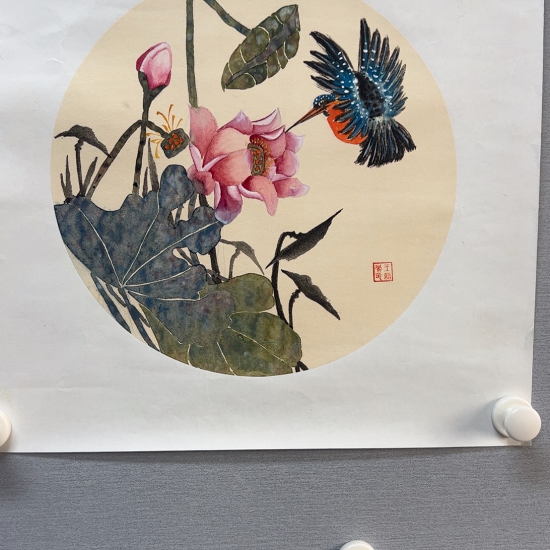 国画亲笔手绘原创作品