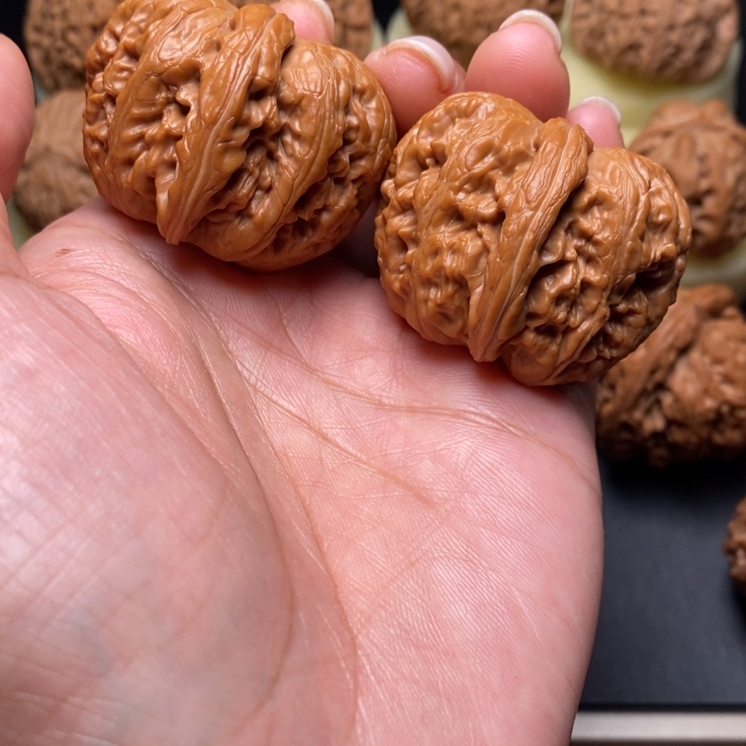 無***️文玩核桃吊坠元宝42