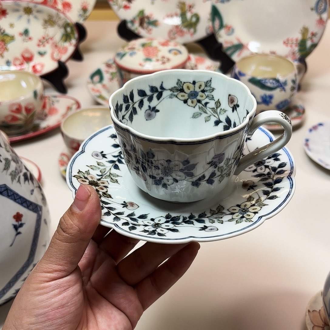 陶九谷理节 草莓咖啡cs