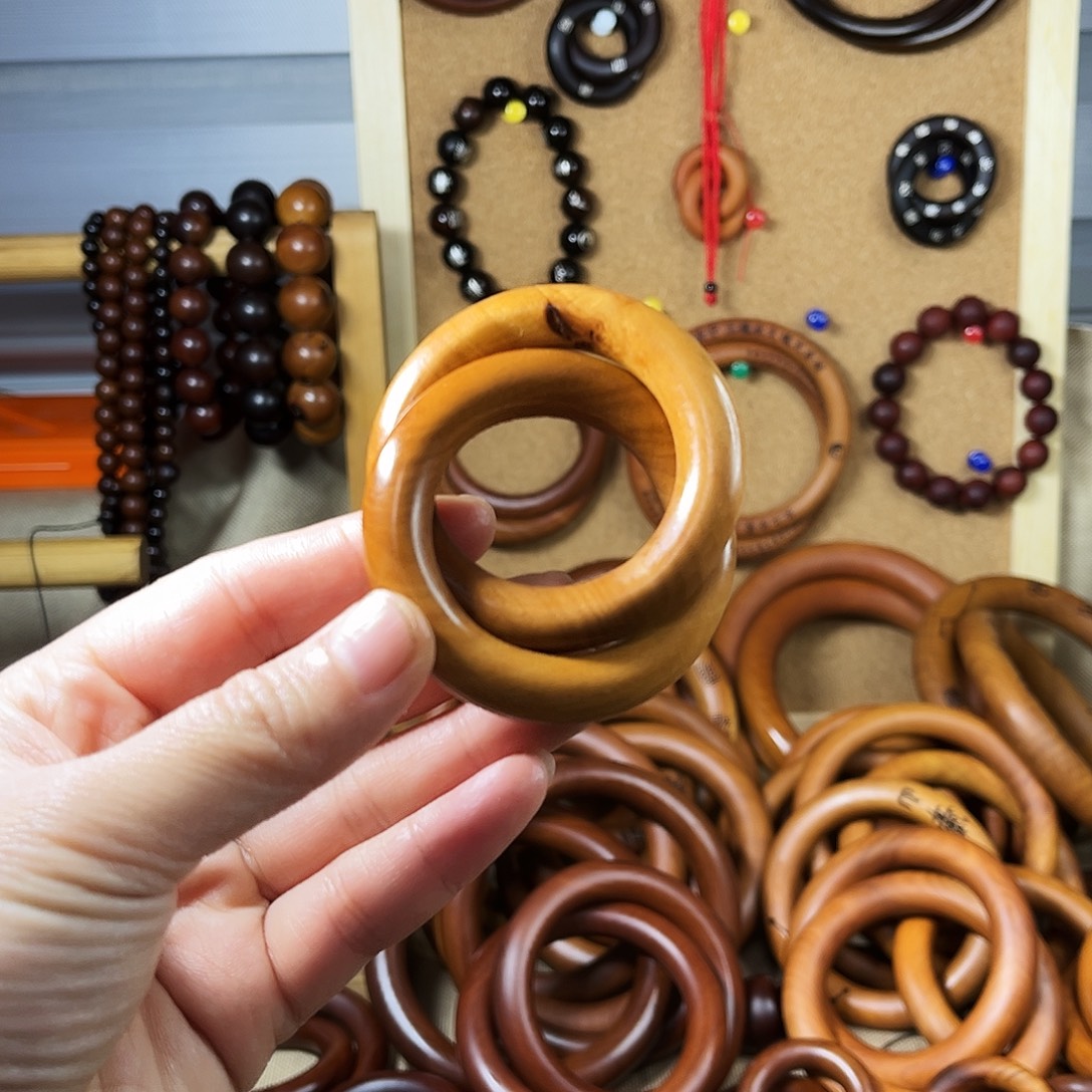 木质非金属枣木40圈口福利款