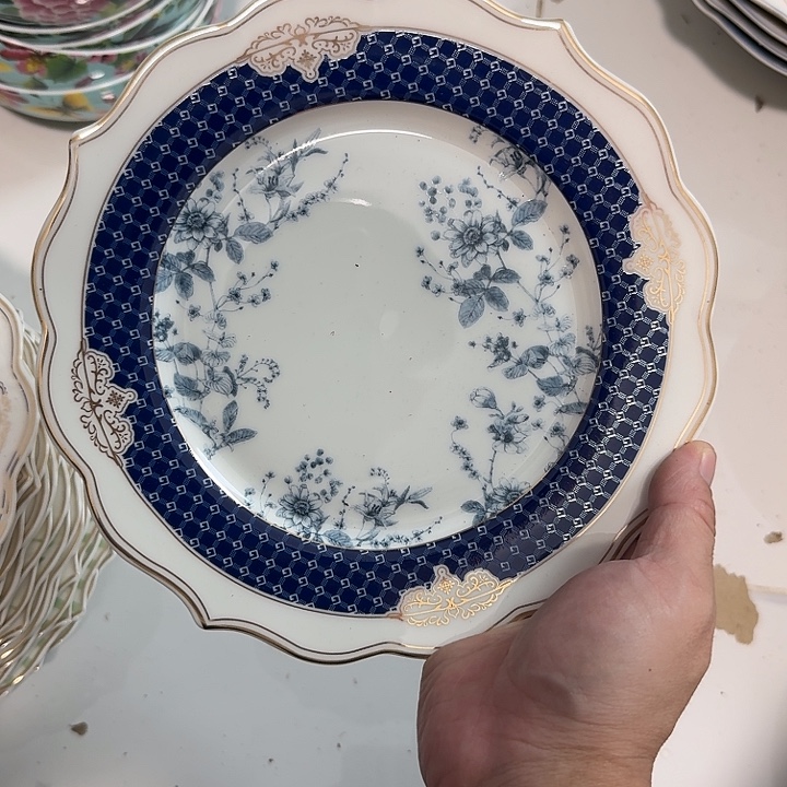 瓷8.5寸点心盘25米两个