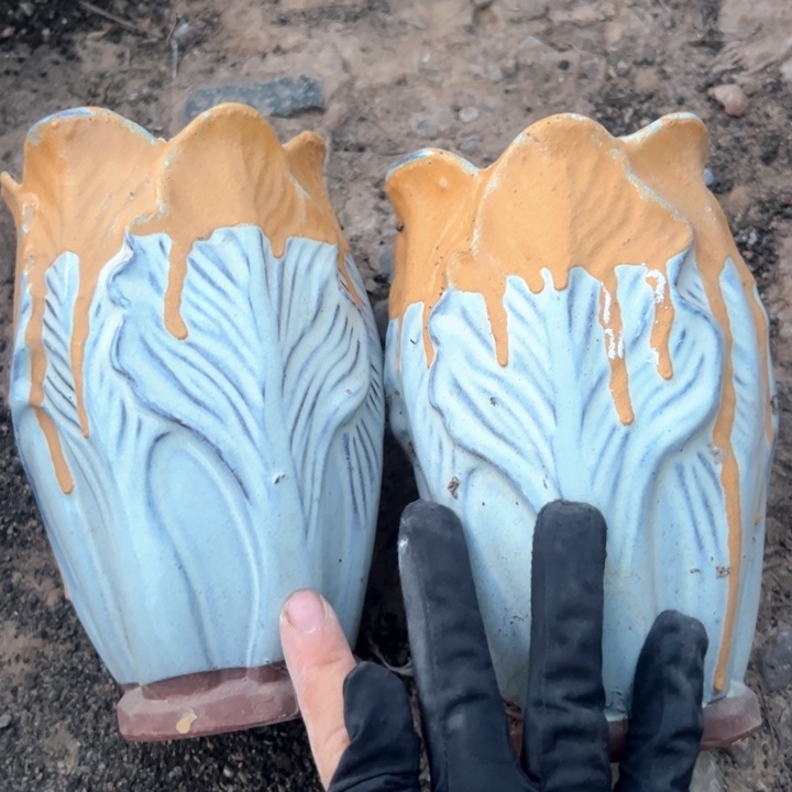 紫砂兰花盆高18kou 10