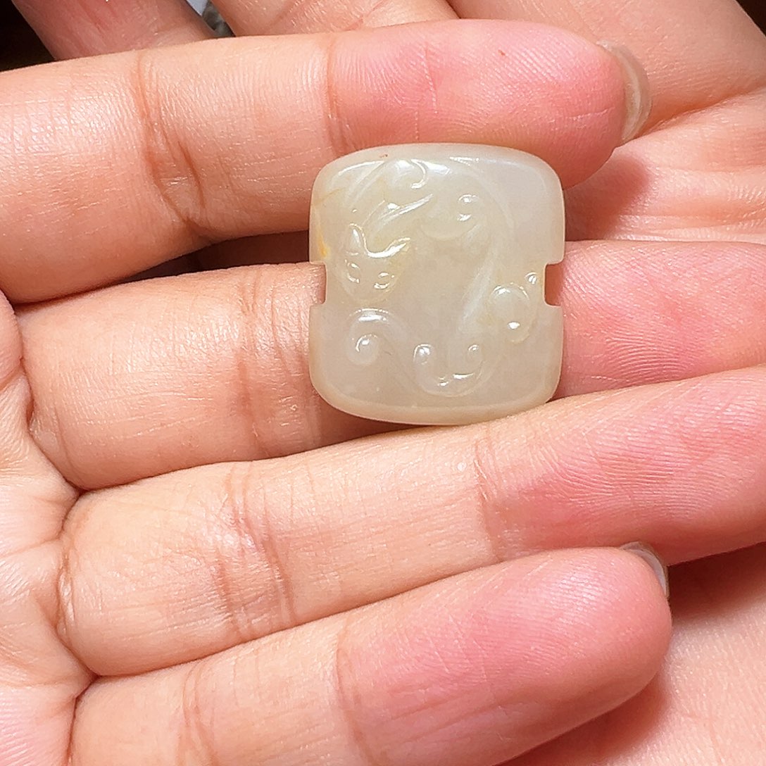 和田玉未镶嵌挂件用****5