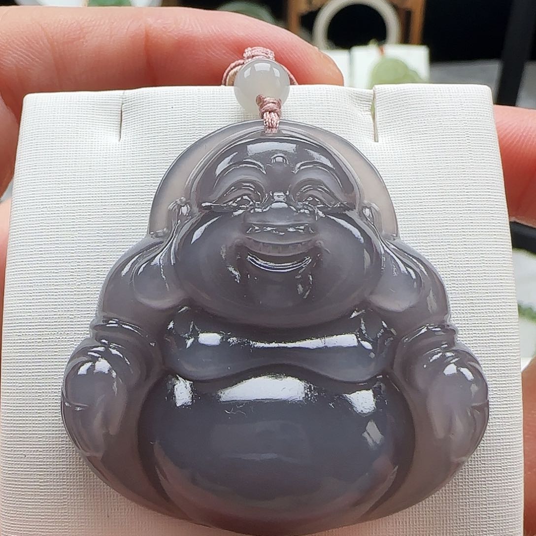 和田玉颈饰未镶嵌明**风