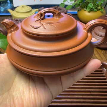 宜兴紫砂壶精工半手
