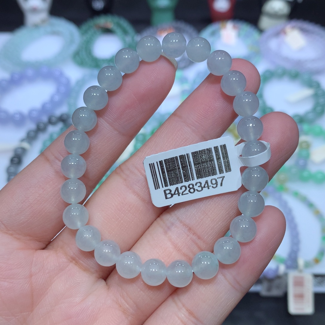 翡翠未镶嵌手串天然