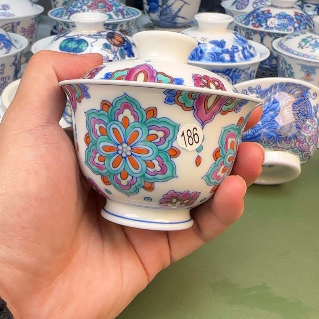 彦祖纯手工手绘手绘茶具186