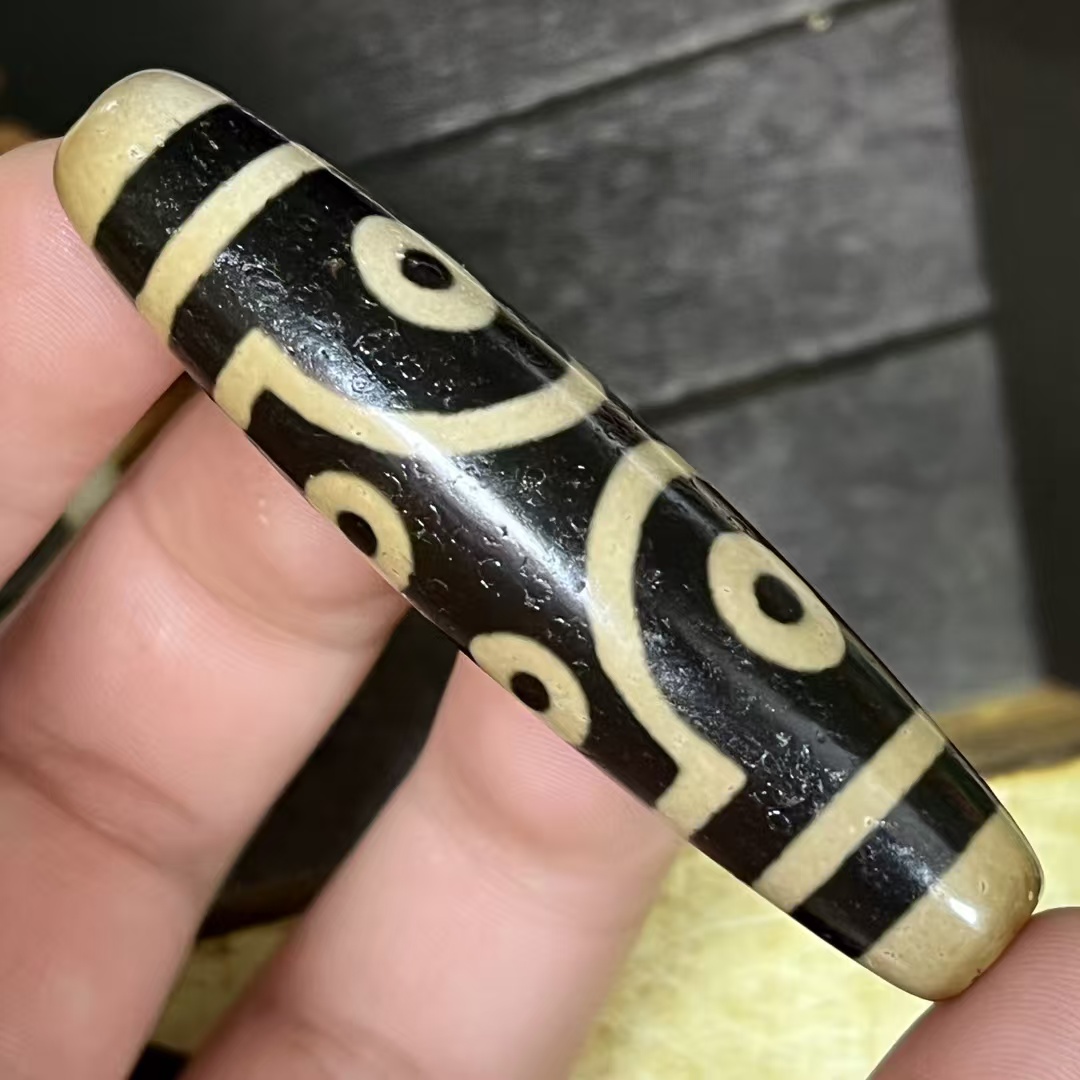 藏臻天然高油包浆七眼天珠时尚男女款吊坠项坠玛瑙玉髓饰品