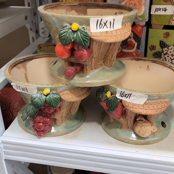 粗陶材质多肉花盆