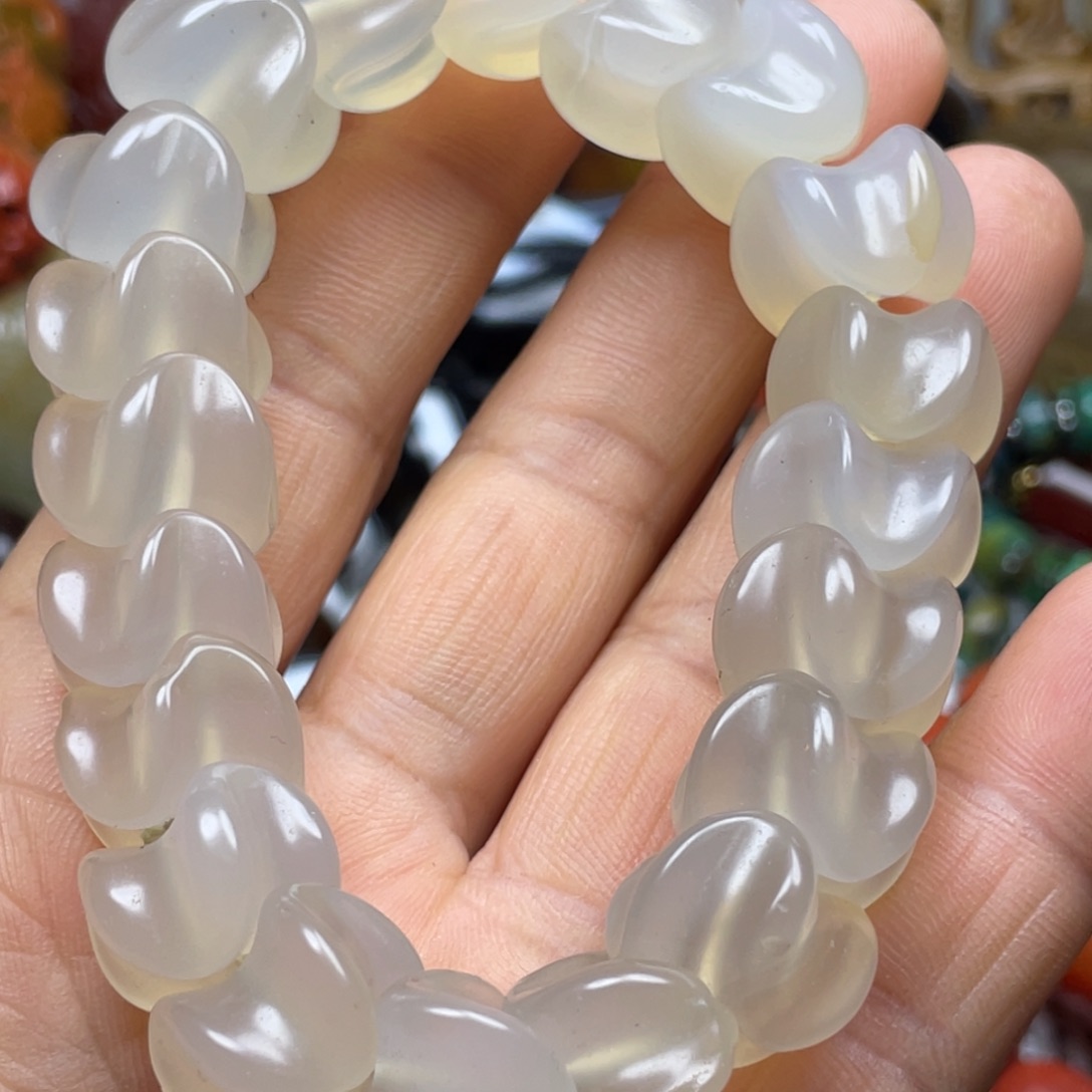 玛瑙/玉髓未镶嵌颈饰