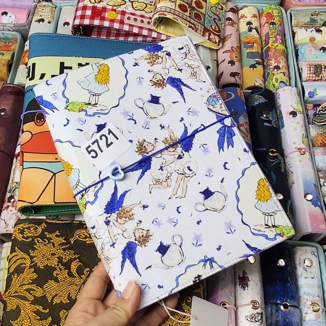 织绣A5 活页不加纸5721