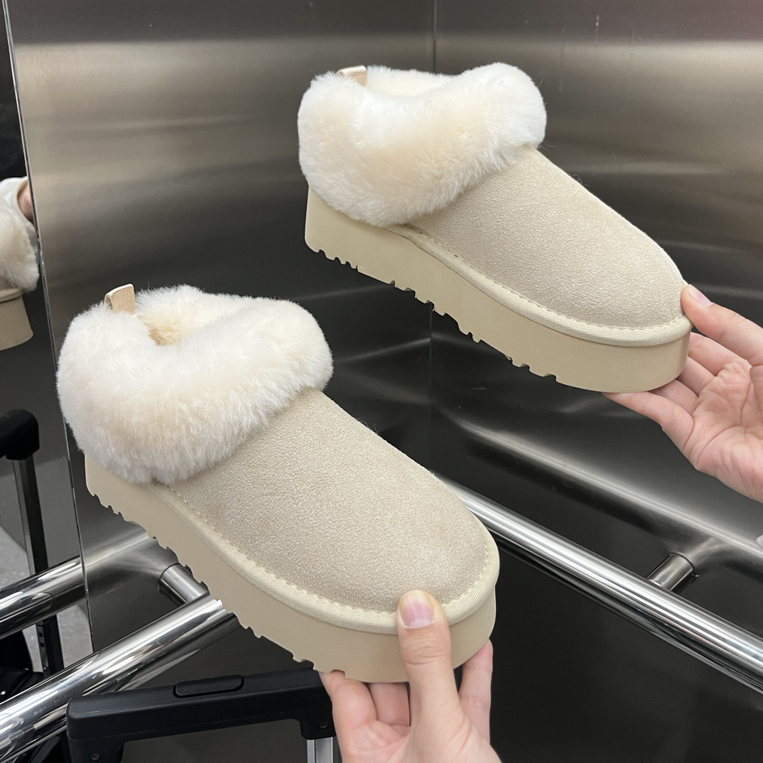 【正码正拍】厚底塔茨勒真皮真毛雪地靴保暖雪地靴