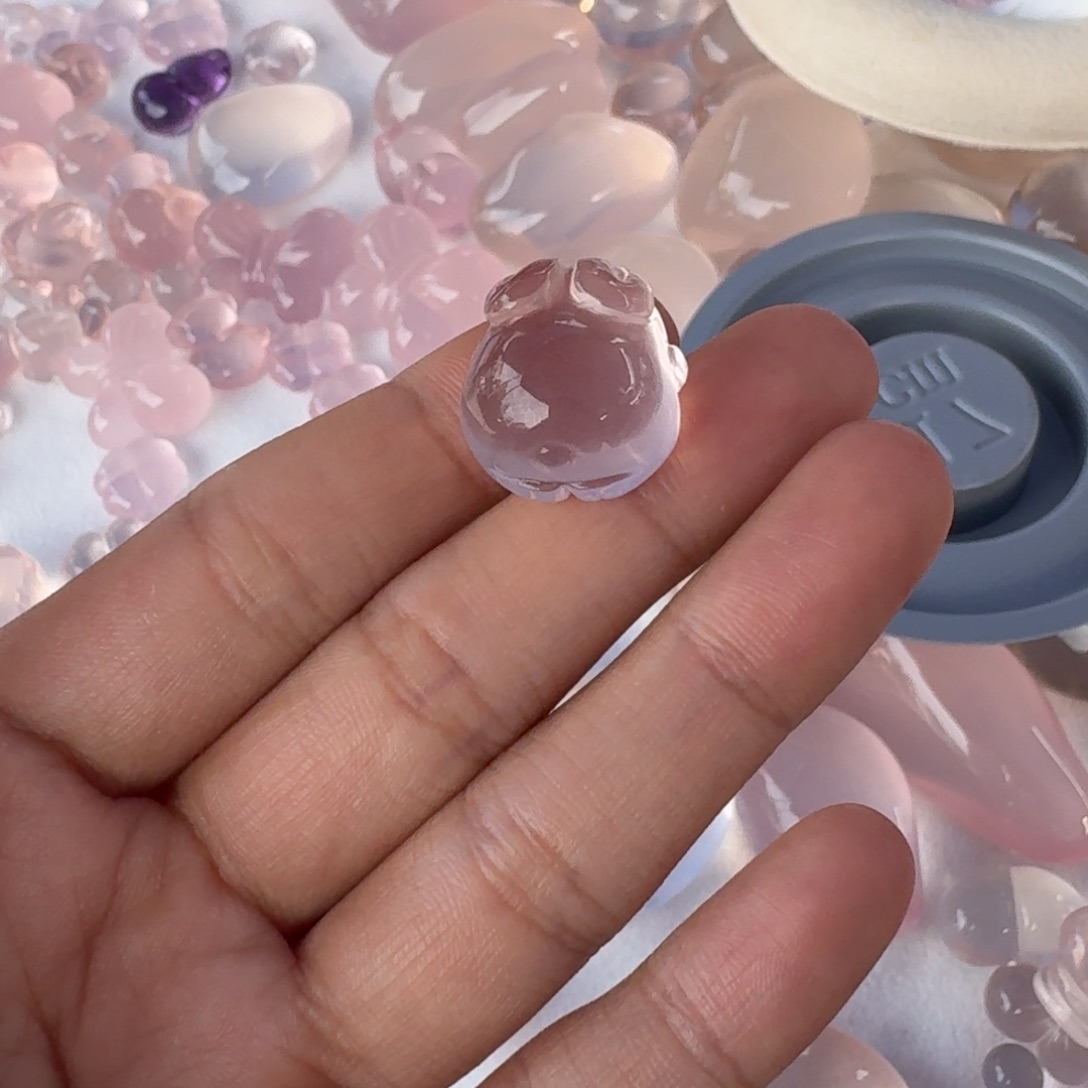 银S925镶嵌紫晶珠宝半成品