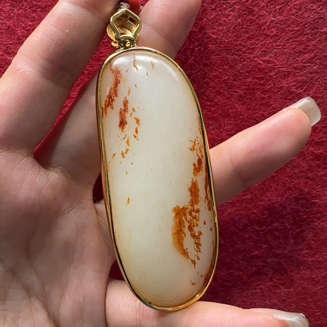 和田玉挂件未镶嵌