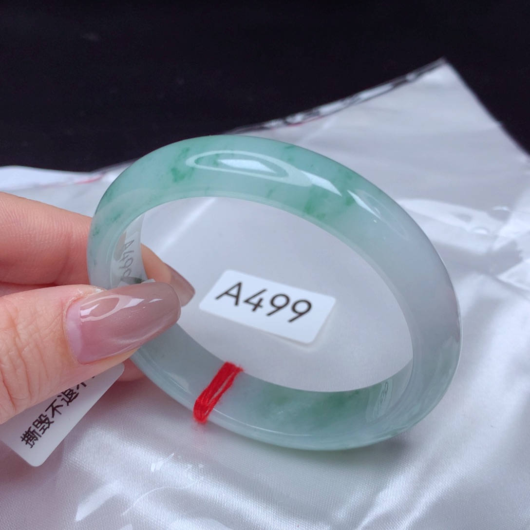 翡翠手镯未镶嵌手镯55贵妃