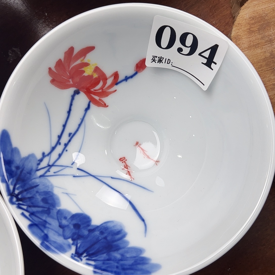 瓷片景德镇陶瓷手工手绘制作