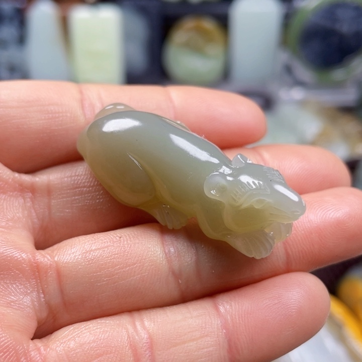 和田玉挂件未镶嵌