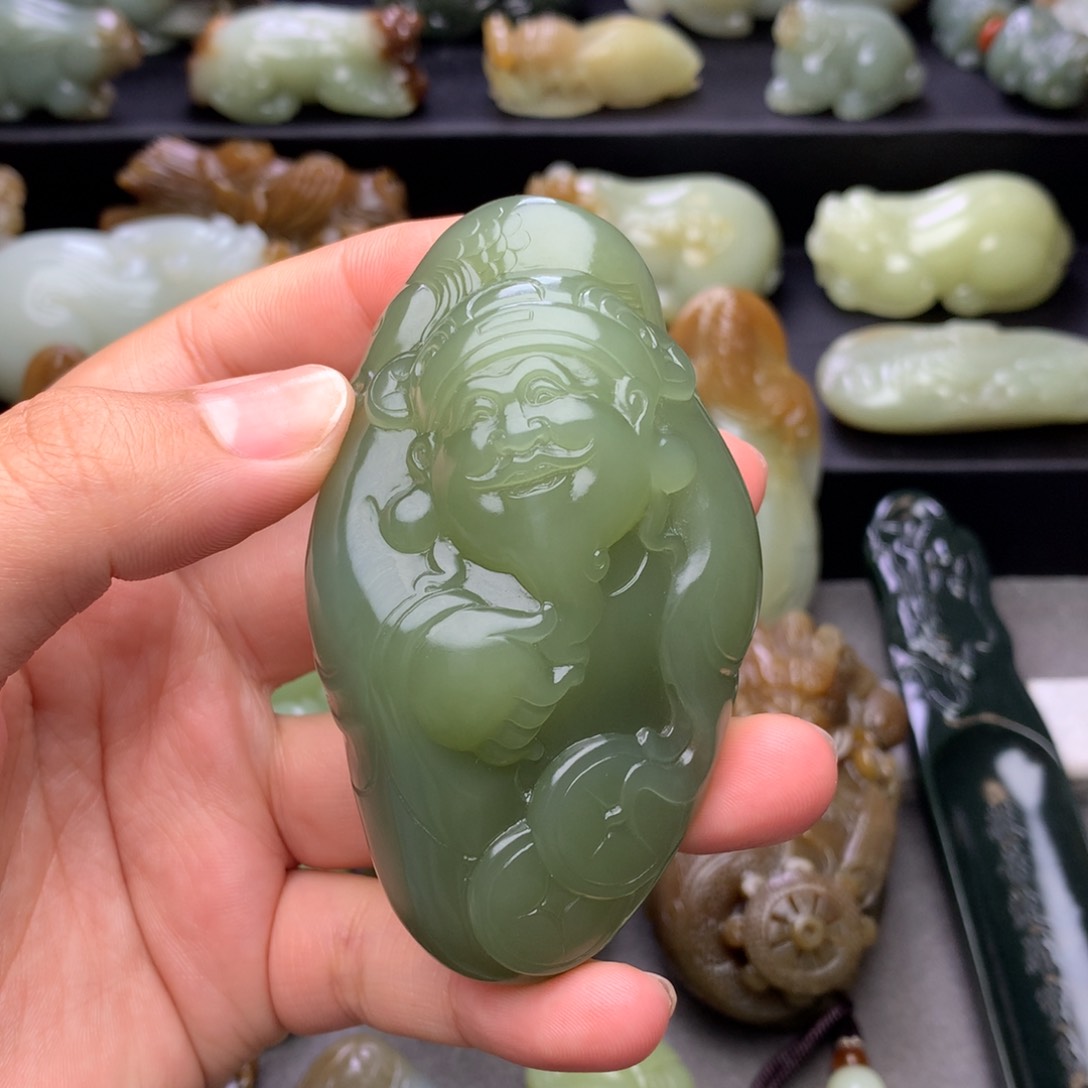 【闪购商品】和田玉未镶嵌把件食**子