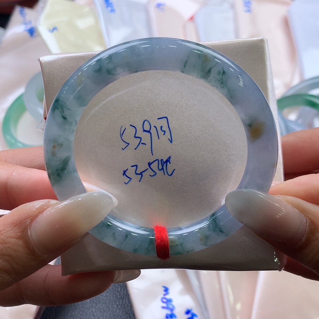 未镶嵌手镯翡翠53.9圆