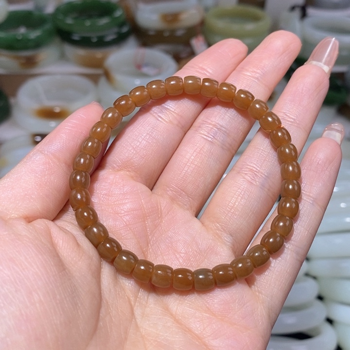 和田玉（糖玉）手链未镶嵌