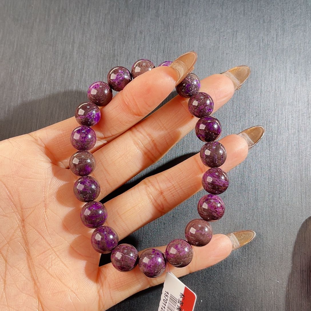 苏纪石（舒俱来）南非老矿料舒俱来手串未镶嵌